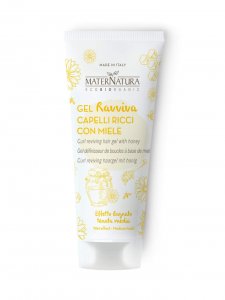 gel capelli ravvivaricci con miele