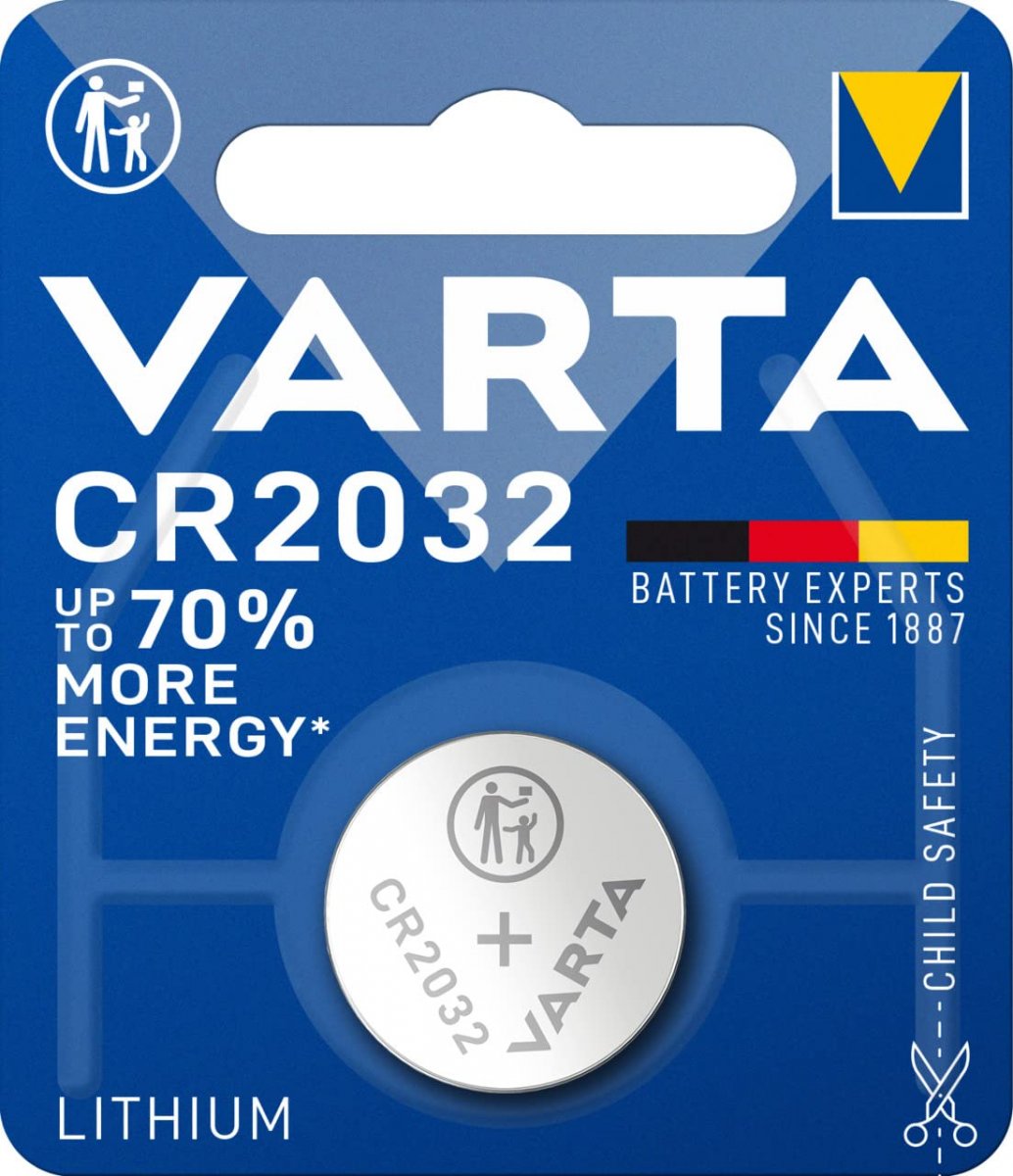 BATTERIE LITHIUM-COIN 3V CR2032 VARTA