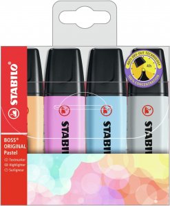 SET 4 EVIDENZIATORI STABILO BOSS NEW 2021