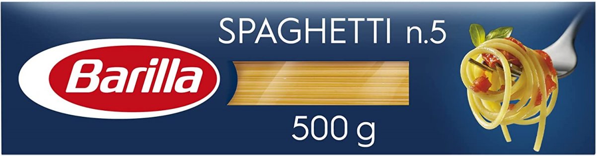 spaghetti n°5 500gr barilla