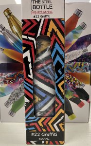 Bottiglia termica   Pop Art  serie  Graffiti 500 ml