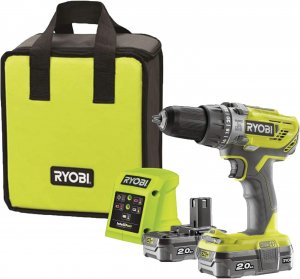 TRAPANO PERCUSSIONE 18V 2 BAT. RYOBI