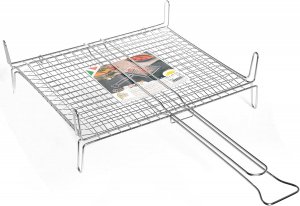 GRATICOLA BOMBATA A RETE CON PIEDI cm.27x27