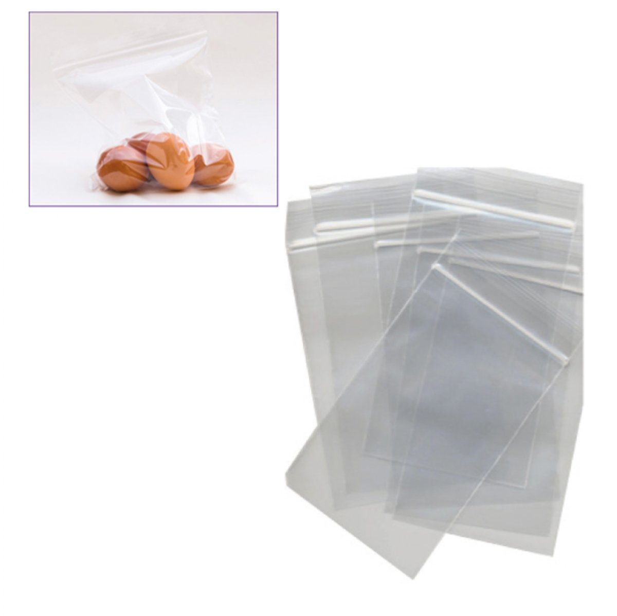 SACCHETTI ZIP 12X17 PZ 100