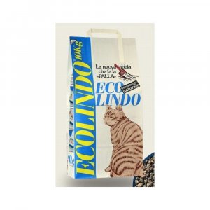 Lettiera agglomente gatti Ecolindo 10kg