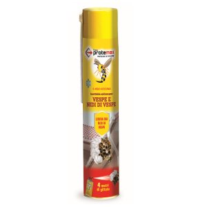 INSETTICIDA SPRAY SCHIUMOGENO VESPE E NIDI DI VESPE 750 ML