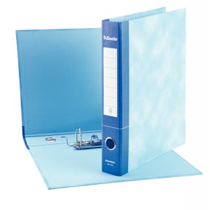 Registratore Essentials G75 - dorso 5 cm - protocollo 23x33 cm - blu - Esselte