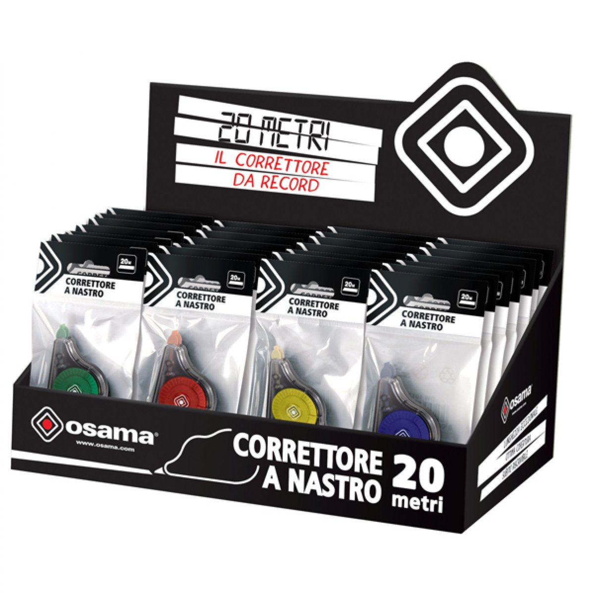 CORRETTORE A NASTRO OSAMA DA 20MT