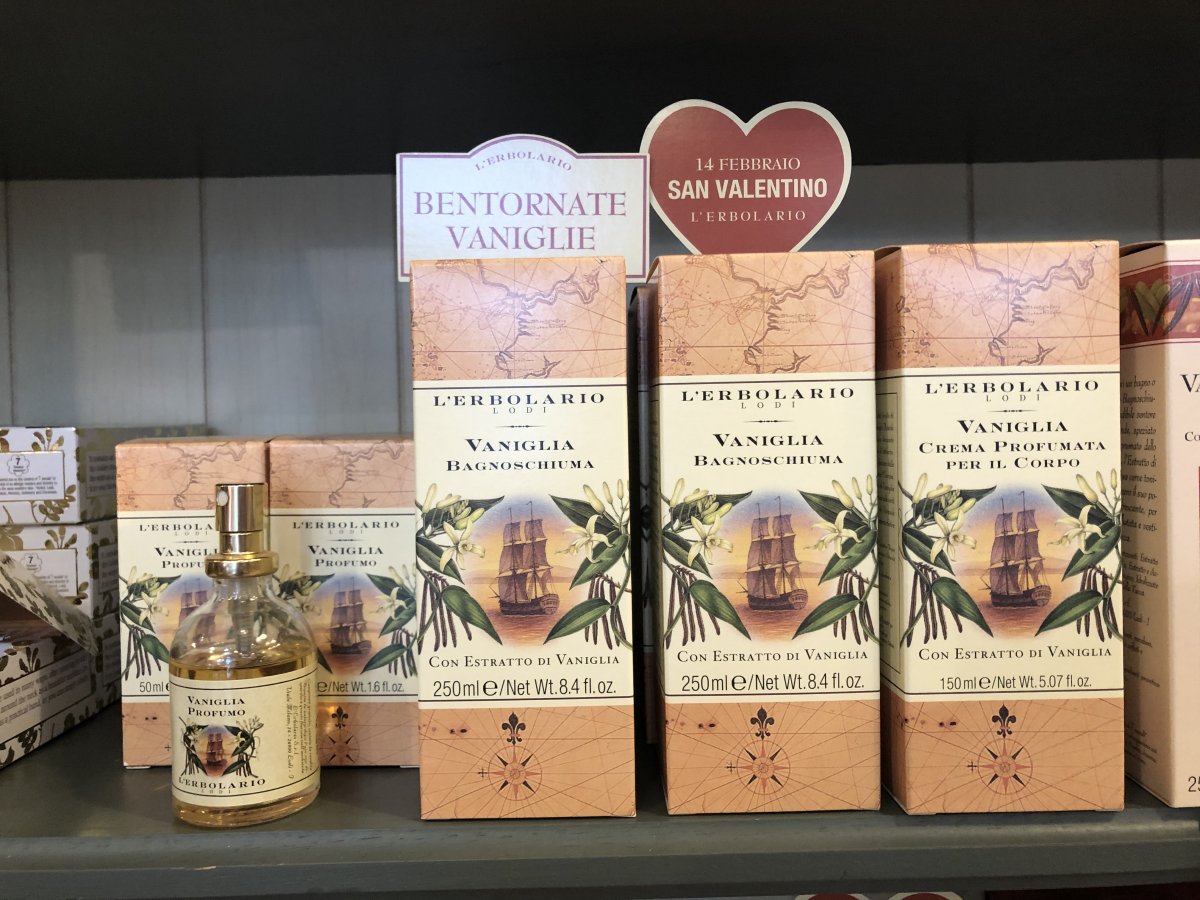 Bagnoschiuma Vaniglia Erbolario