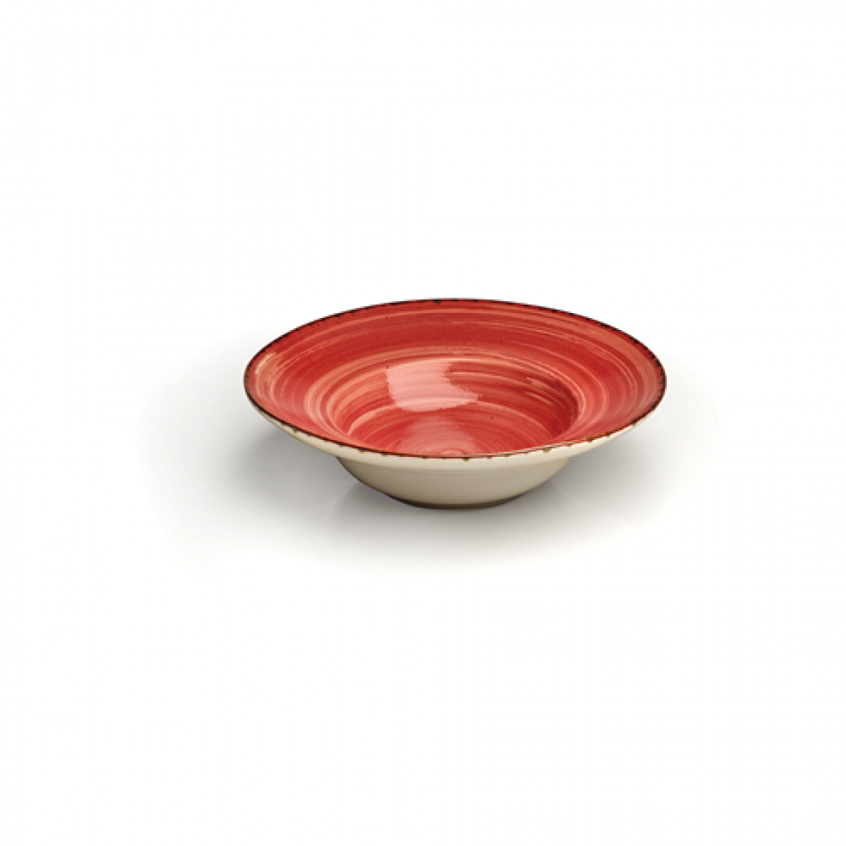 Piatto Pasta linea Peperoncino Kaleidos Milano - rosso