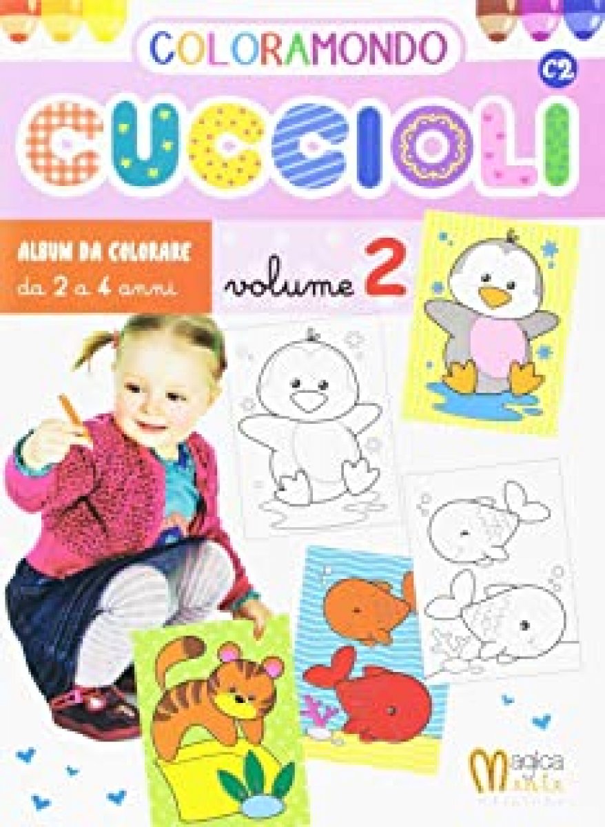 Coloramondo. Cuccioli. Ediz. illustrata (Vol. 2) (Italiano) Copertina flessibile 