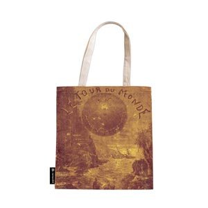 Borsa in Tela Verne Intorno al Mondo Paperblanks