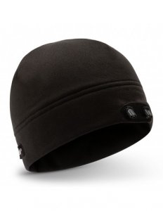 CAPPELLINO IN STOFFA CON LUCE LED - COLORE NERO