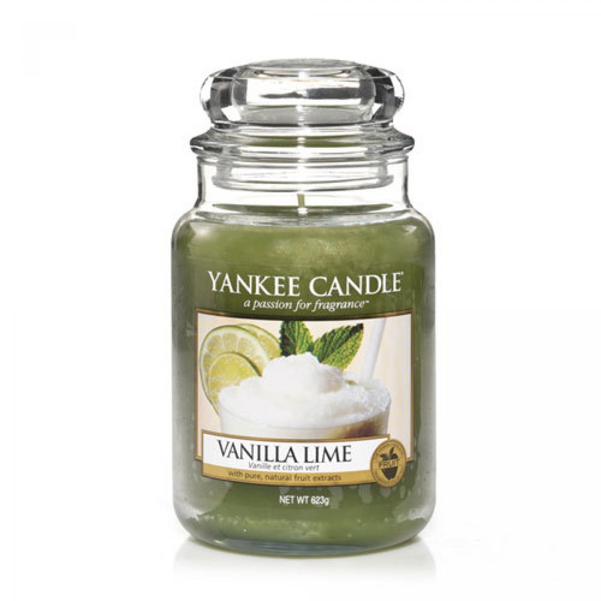 Giara grande Yankee Candle Vanilla Lemon Fragranza dolce speziata