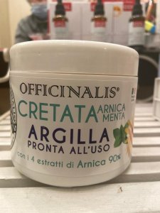 Argilla con arnica 90% pronta all’uso ml.500