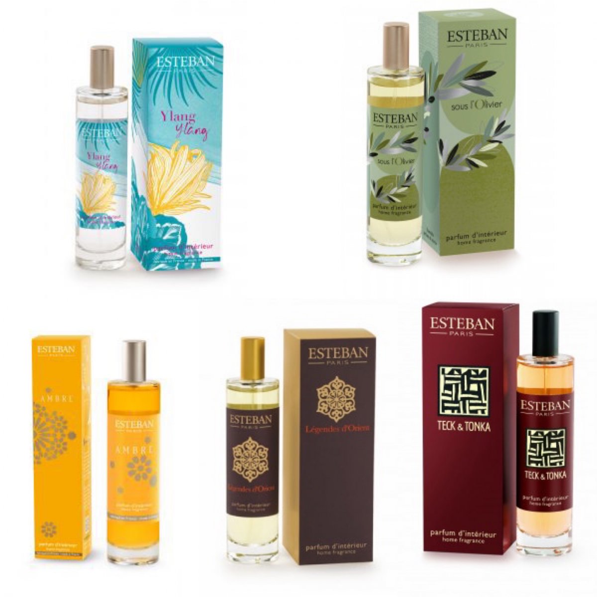 1 Spray per l'ambiente Esteban Paris - 50 ml