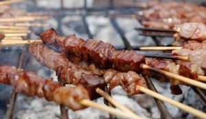 Arrosticini di castrato