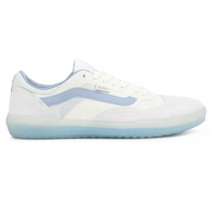VANS SCARPA SPORTIVA DA SKATE AVE WHITE ICE BLUE