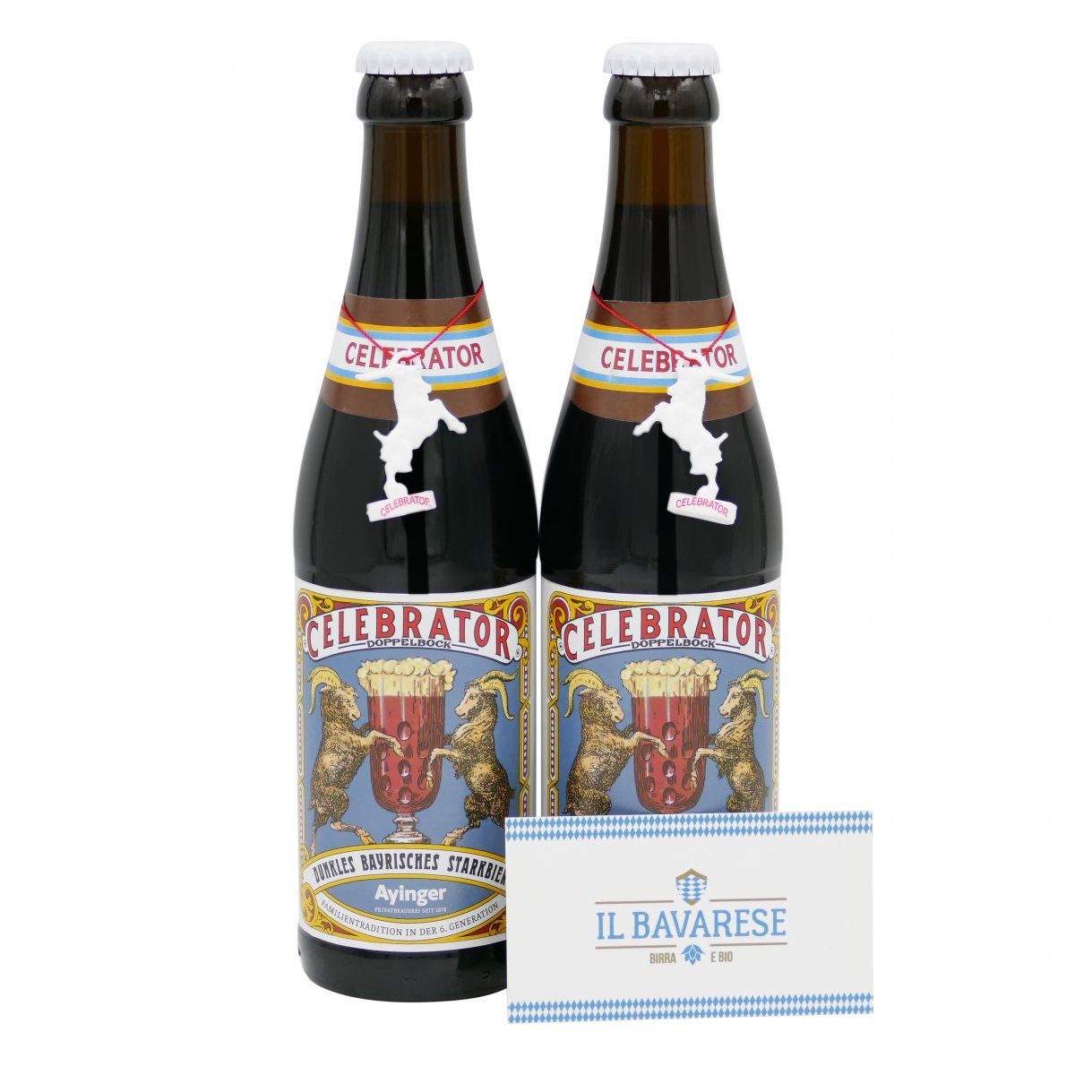 Birra Ayinger Celebrator Birra Doppio Malto Ambrata, non pastorizzata, filtrata