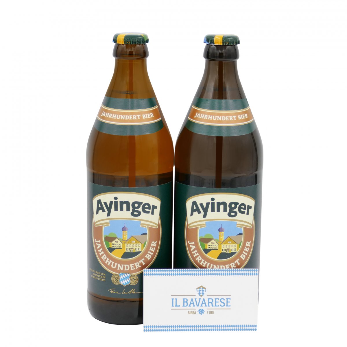 Birra Ayinger Jahrhundertbier Birra Lager Chiara, non pastorizzata, filtrata