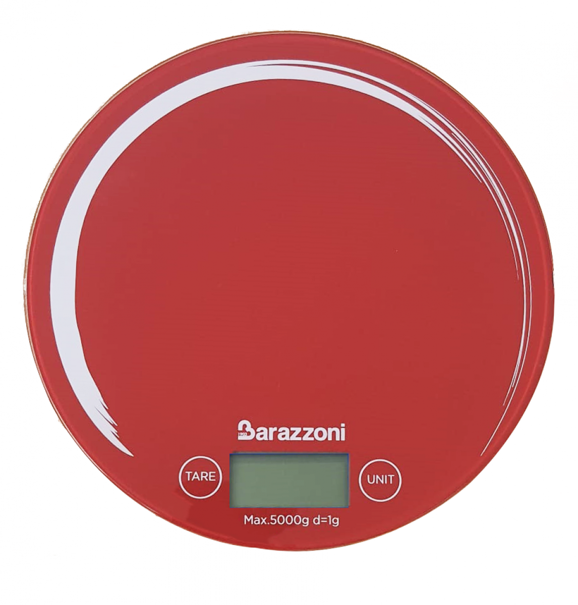 BILANCIA DIG.TONDA ROSSA PEN.R1_20 BARAZONI