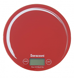 BILANCIA DIG.TONDA ROSSA PEN.R1_20 BARAZONI