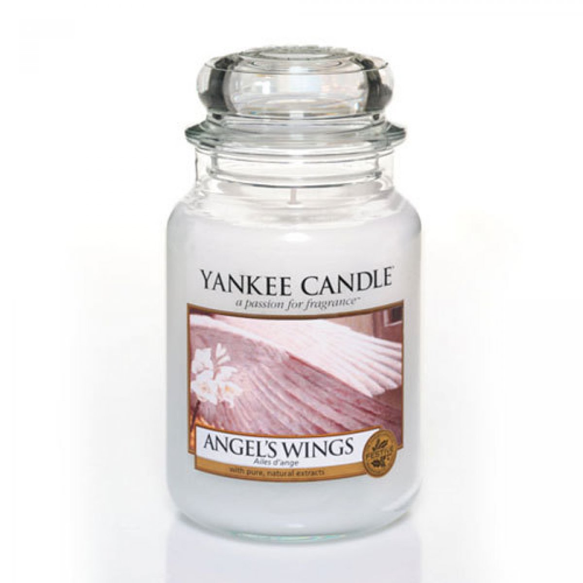 Giara grande Yankee Candle Angel's Wings Fragranza floreale