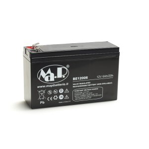 Art. BE 12006 - 12V  6Ah    Accum.Ermet.