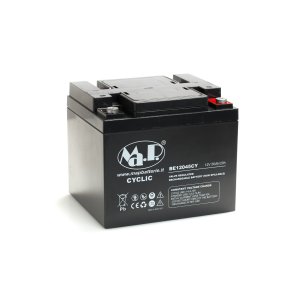 Art. BE 12045 Cy - 12V  50Ah Accum.Ermet