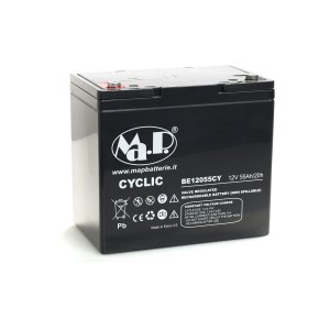 Art. BE 12055 Cy - 12V  55Ah Accum.Ermet