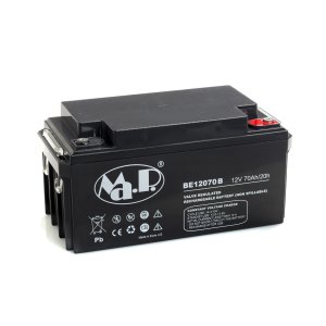 Art. BE 12070B - 12V 70Ah  Accum.Ermet