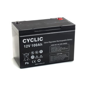 Art. BE 12100 Cy - 12V  100Ah  Accum.Erm