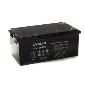 Art. BE 12260 Cy - 12V  260Ah Accum.Erm