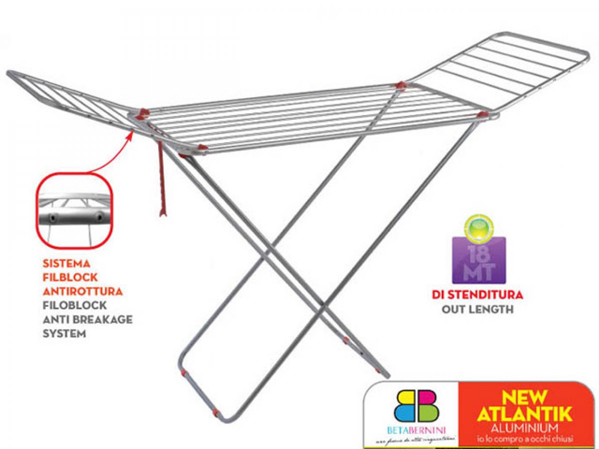 stendi panni alluminio