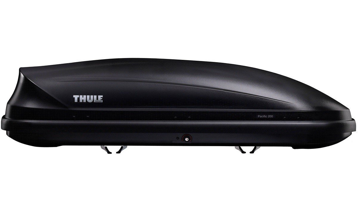 Box da tetto auto Thule Pacific 200 410 lt. (taglia M) – 175x82x45 cm – baule nero SINGOLA APERTURA THULE