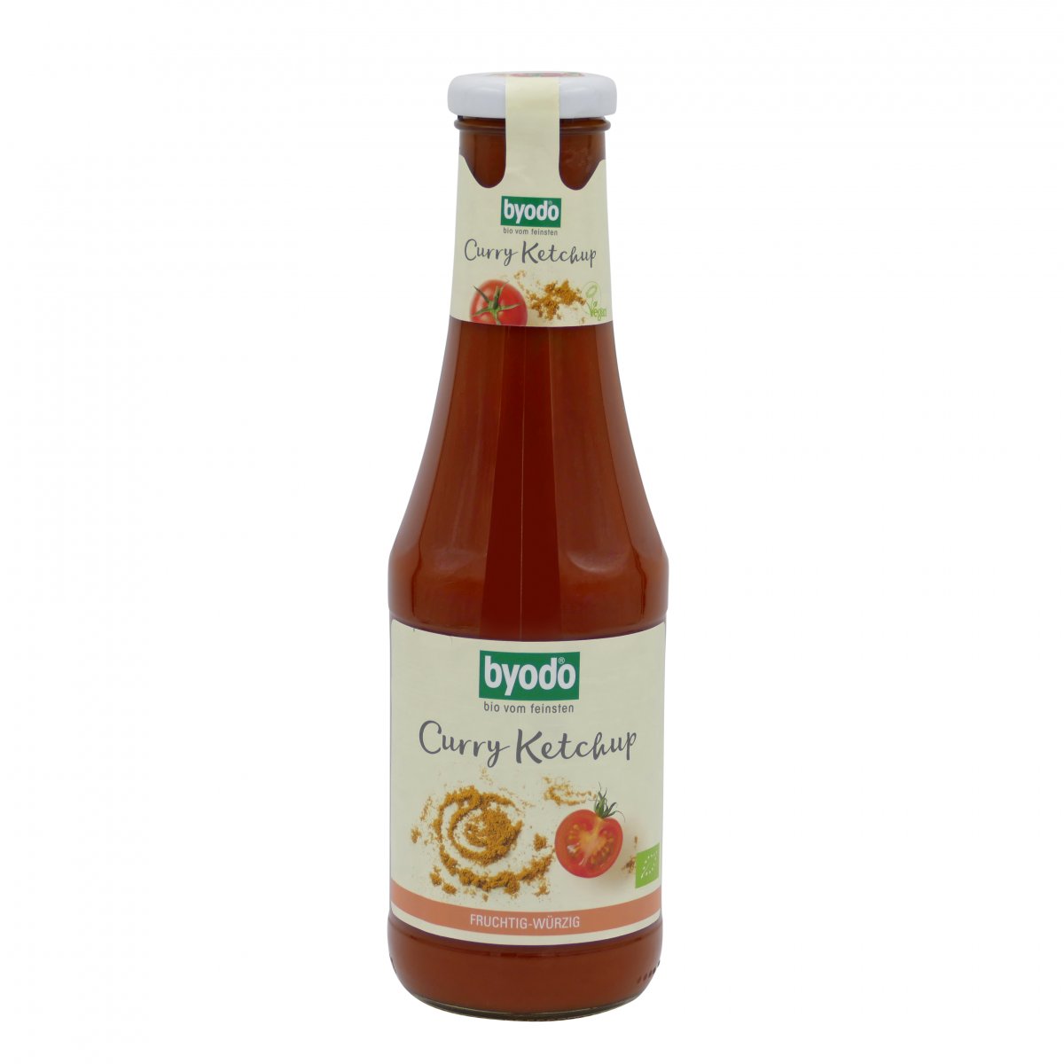 Byodo Curry Ketchup Bio Ketchup Biologico con Curry, senza glutine