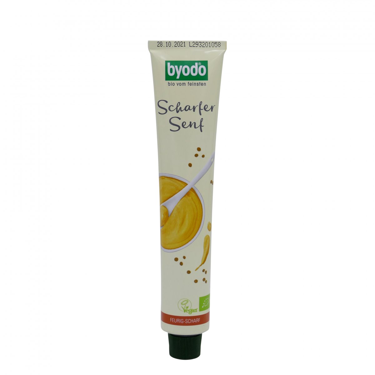 Byodo Senape piccante Bio 100 ml Senape piccante biologico gluten-free