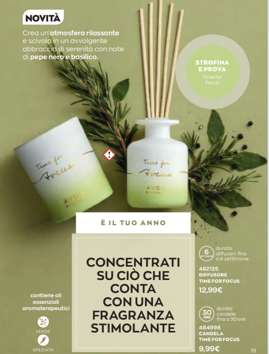 Set candela e diffusore PEPE NERO E BASILICO