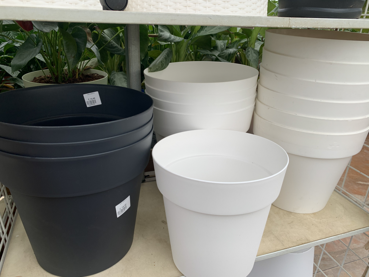 Vaso svasato con bordo cm 50 Telcom - diversi colori disponibili