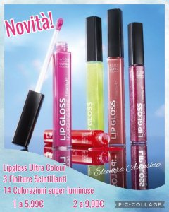 Lipgloss ultra colour (2 a € 9,90)