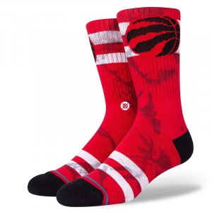 Stance calzini basket Raptors Red