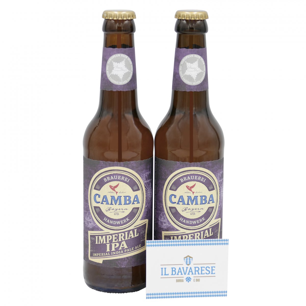 Birra Camba Imperial IPA Birra Imperial India Pale Ale Chiara non pastorizzata e non filtrata