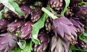 Carciofi violetti nostrani
