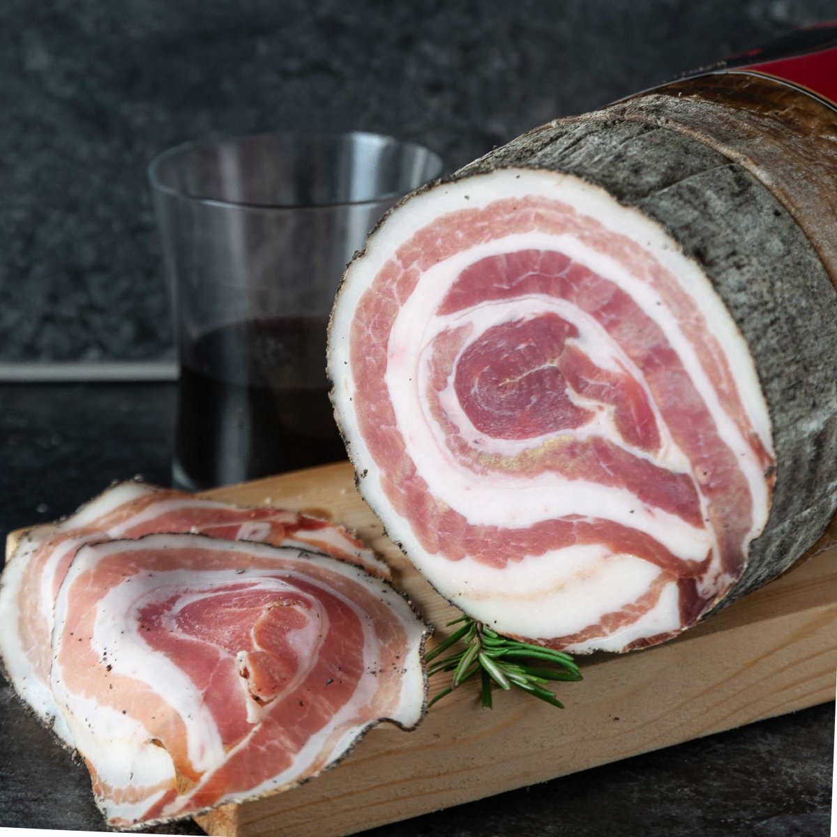 Pancetta arrotolata 