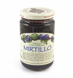 CONFETTURA EXTRA MIRTILLO BIO GR. 330