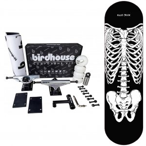 Skate completo COMBO assembla il tuo skateboard professionale Ollie Trick Skeleton skateboards