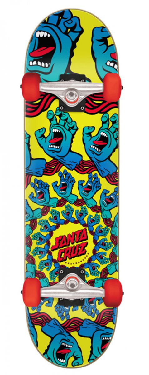 Santa Cruz Skateboard Skate Completo Mandala Yellow large 8.25