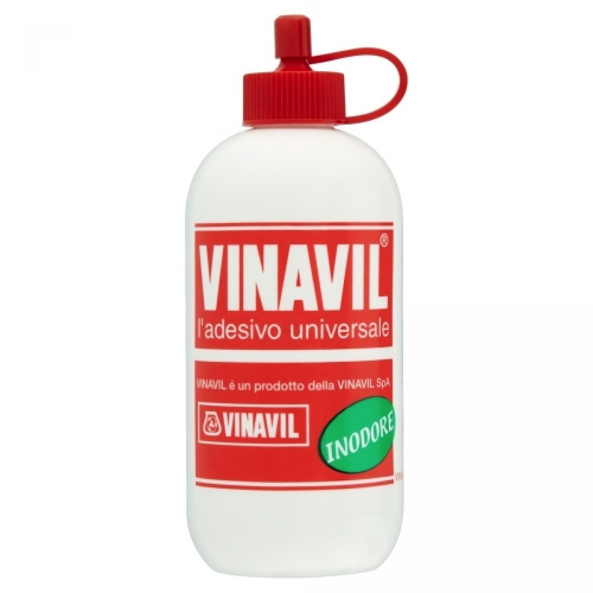 Colla Vinilica Vinavil Universale, Senza solventi, inodore, trasparente dopo l’essiccazione. 100g Bianco VINAVIL
