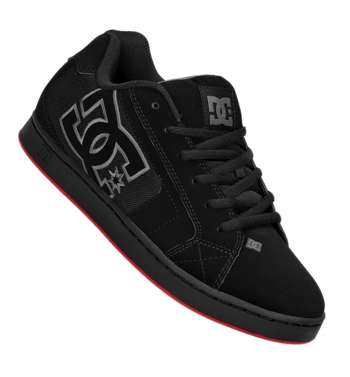 DC Shoes Scarpa sportiva NET Black Red DC Shoes