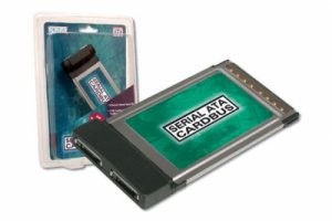 ADATTATORE PCCARD - PCMCIA CON DUE PORTE SATA